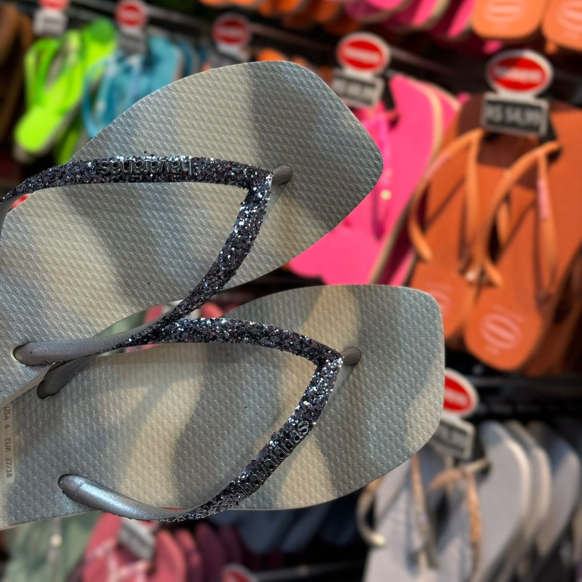 Havaianas Slim Square Glitter Party