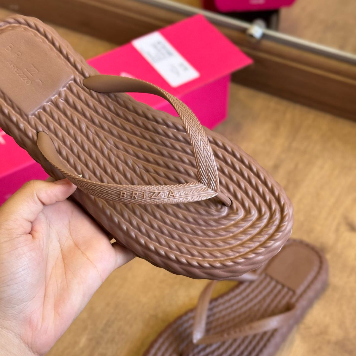 Chinelo de Dedo Arezzo Marrocos Flip Flop Z191550002
