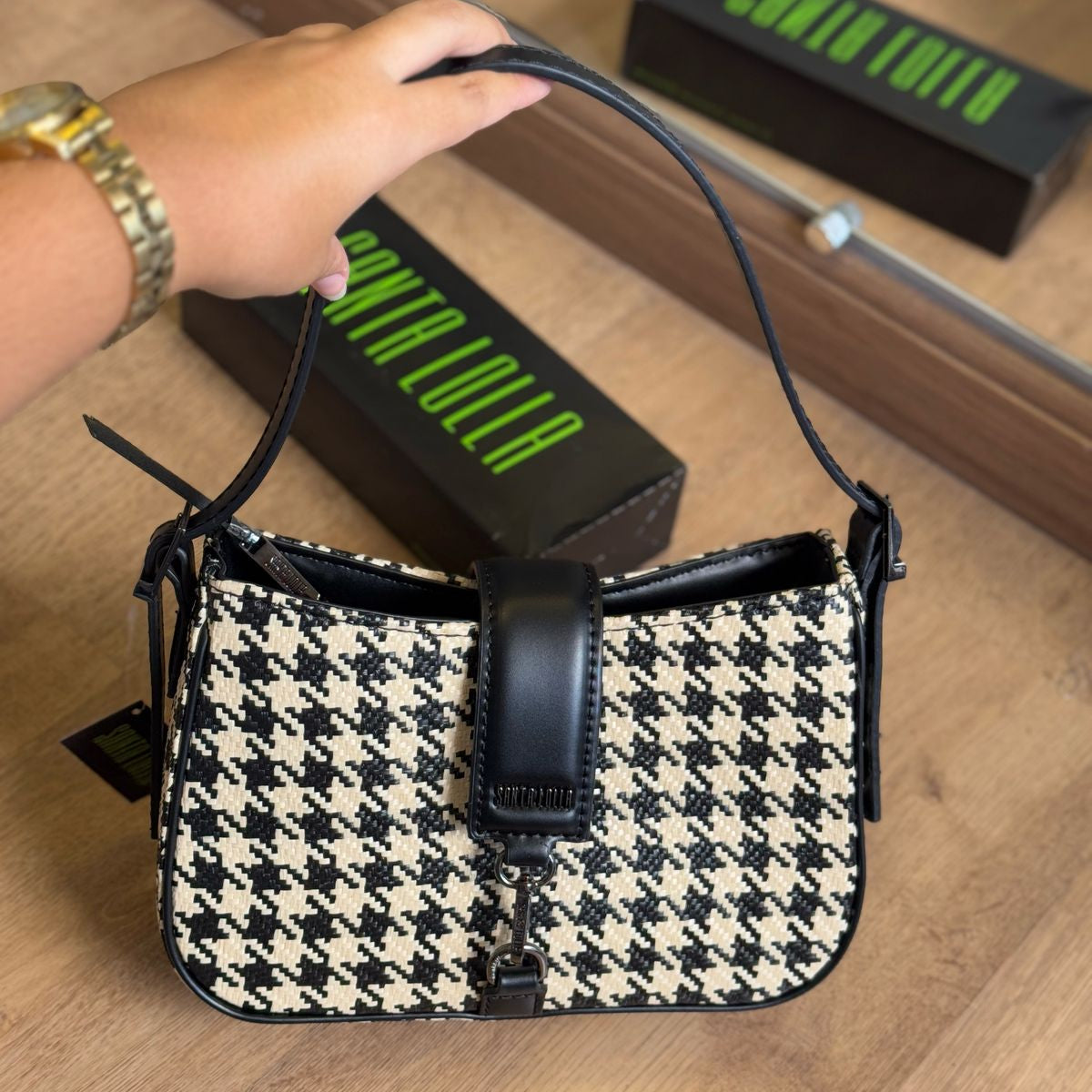 Bolsa Santa Lolla Soft Alça De Ombro 0452.455B.02CE