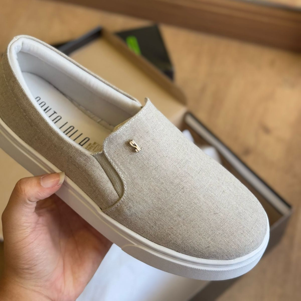 Tênis Santa Lolla Slip On Tecido 01AC.11E4