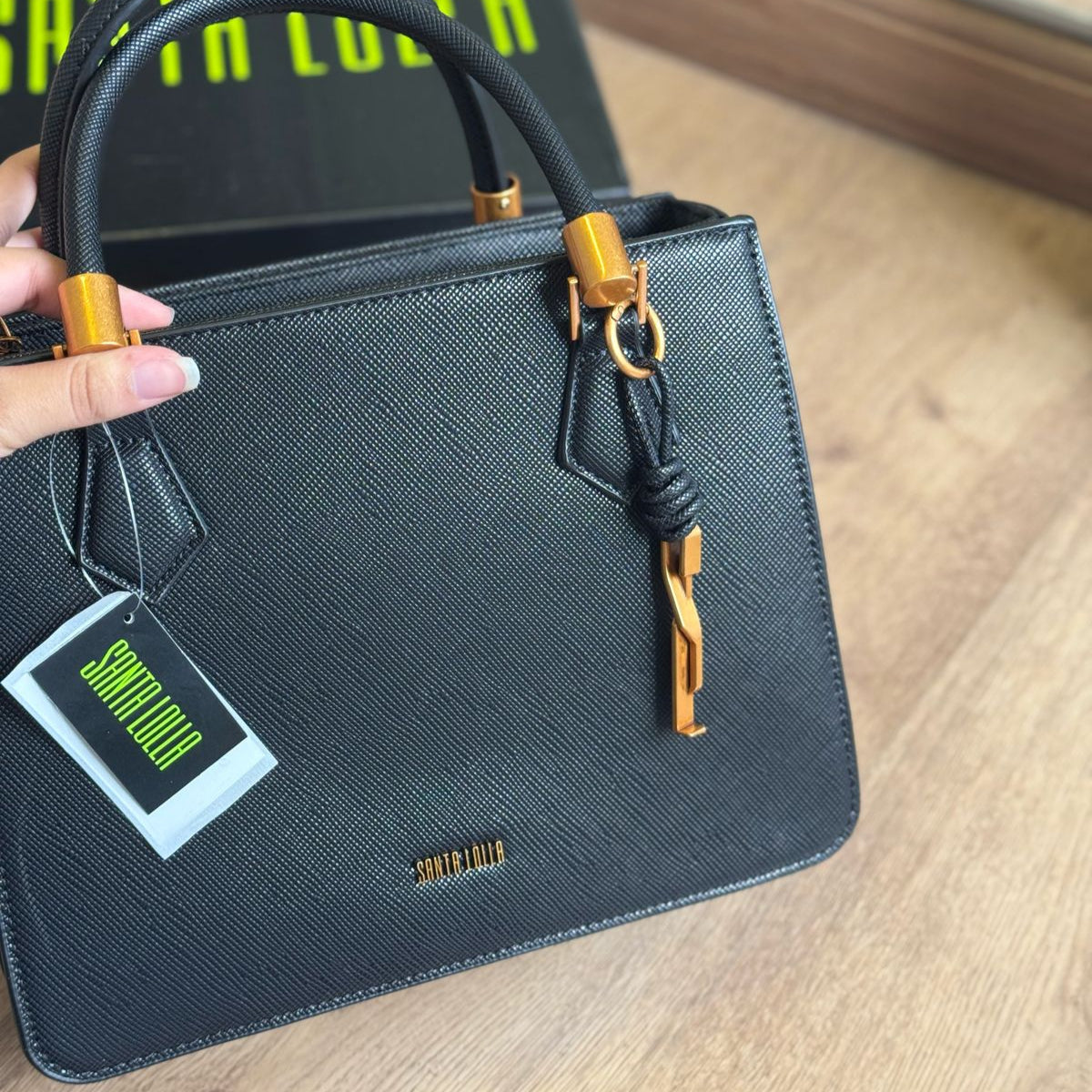 Bolsa Santa Lolla Tote Risco Duas Alças 0452.1E48.0065