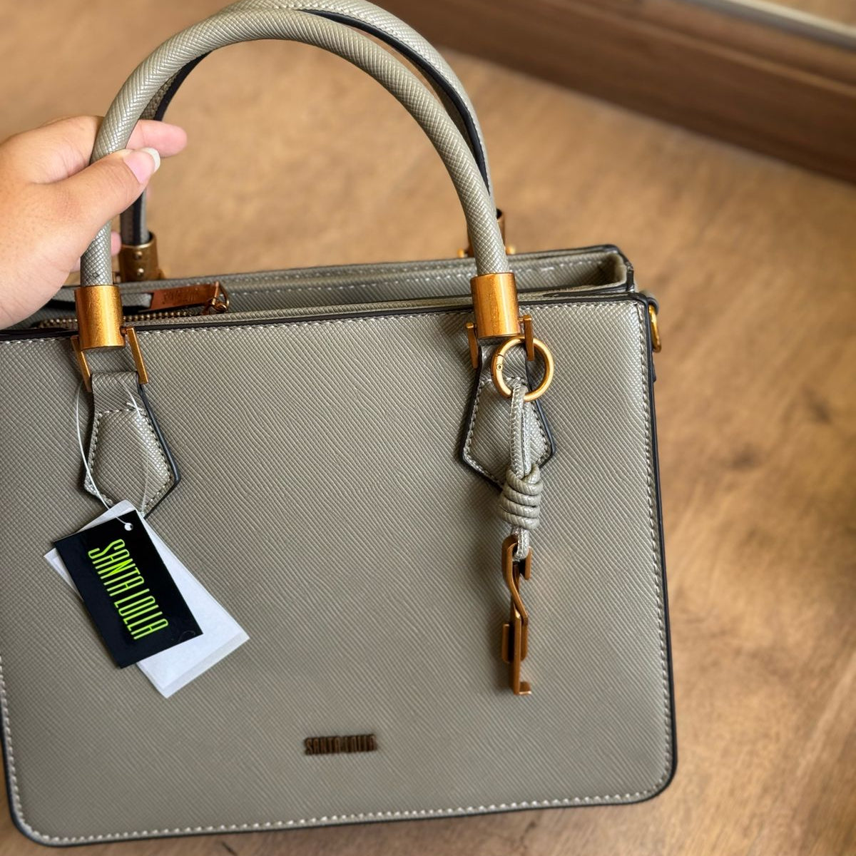 Bolsa Santa Lolla Tote Risco Duas Alças 0452.1E48.0065