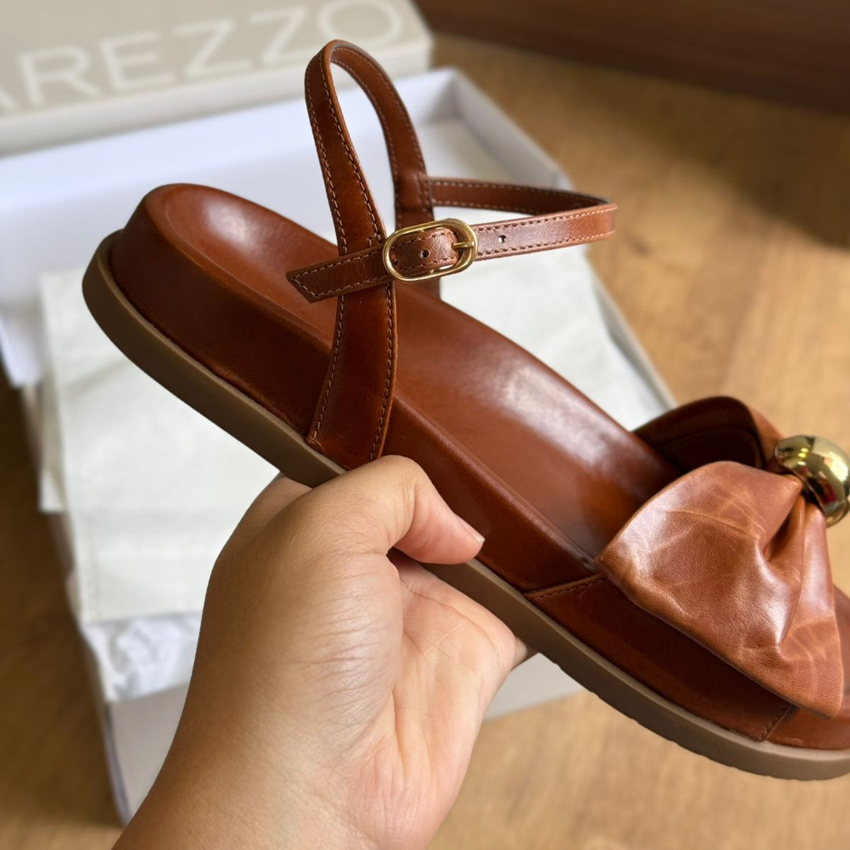 Sandália Arezzo Detalhe do Laço A120160253