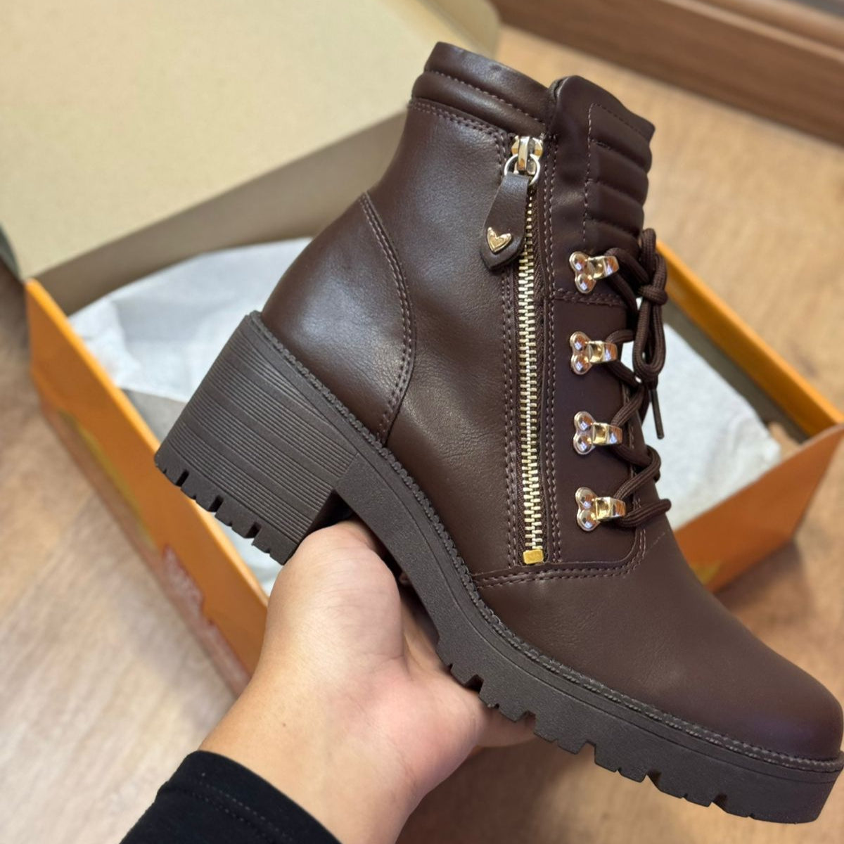 Bota Coturno Mississipi de Salto Bloco MI621