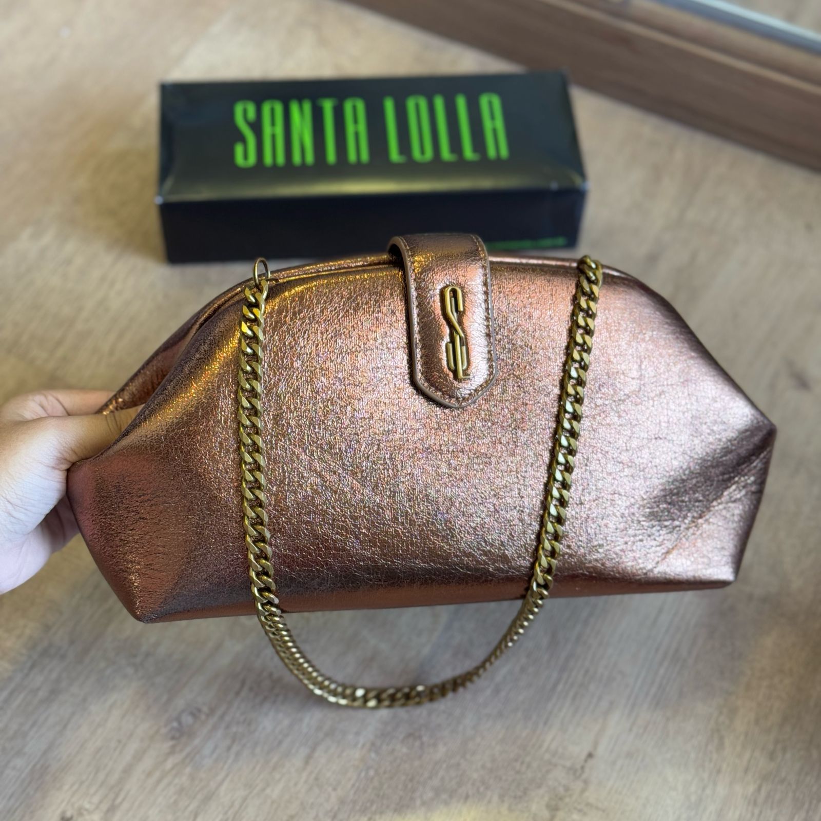 Bolsa Santa Lolla Clutch Alça De Ombro 0450.4EB9