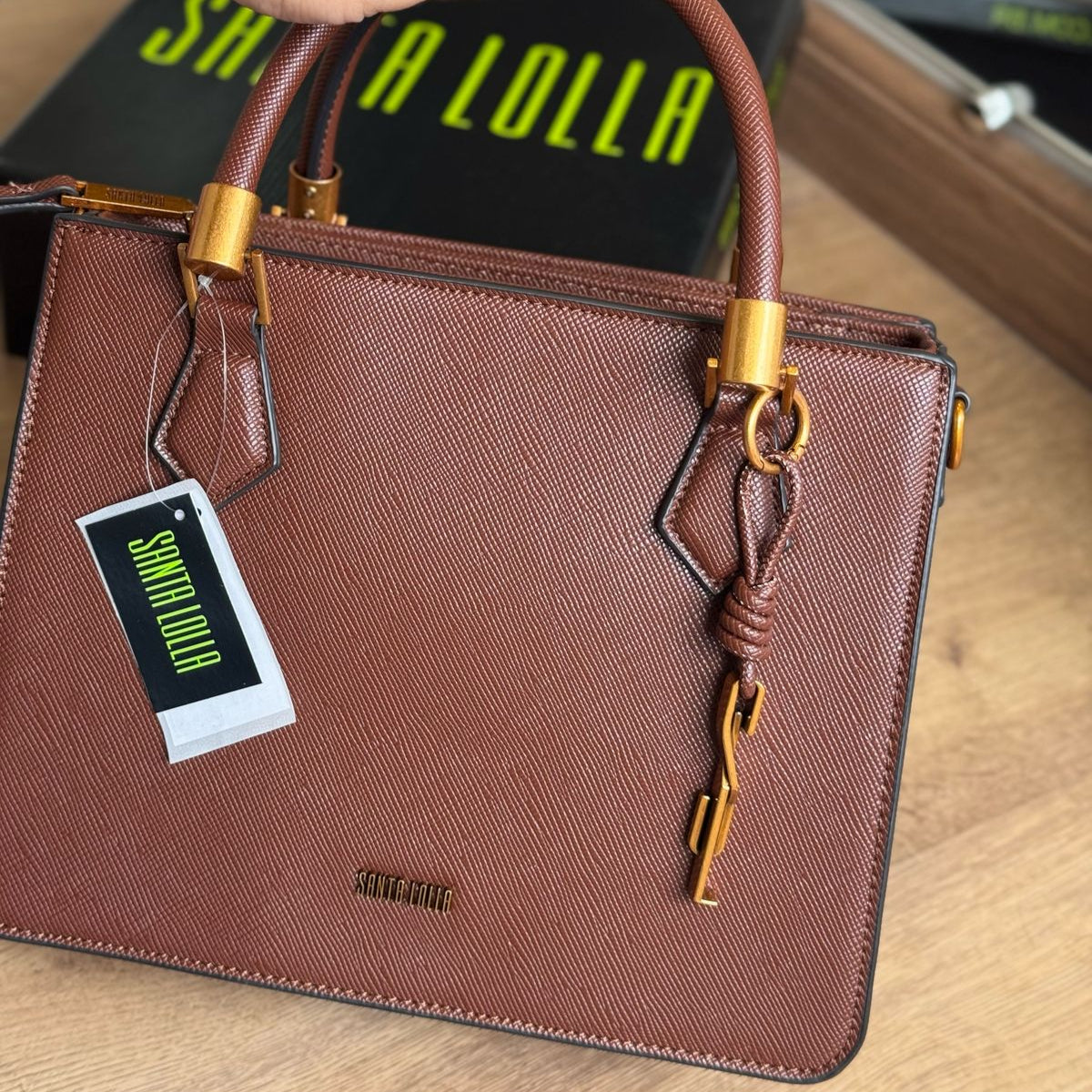 Bolsa Santa Lolla Tote Risco Duas Alças 0452.1E48.0065