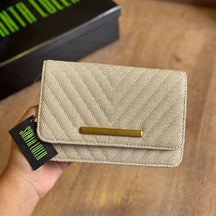 Bolsa Santa Lolla Metalizada Alça Transversal 0470.40DE.03DE