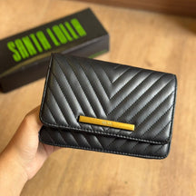 Bolsa Santa Lolla Metalizada Alça Transversal 0470.40DE.03DE