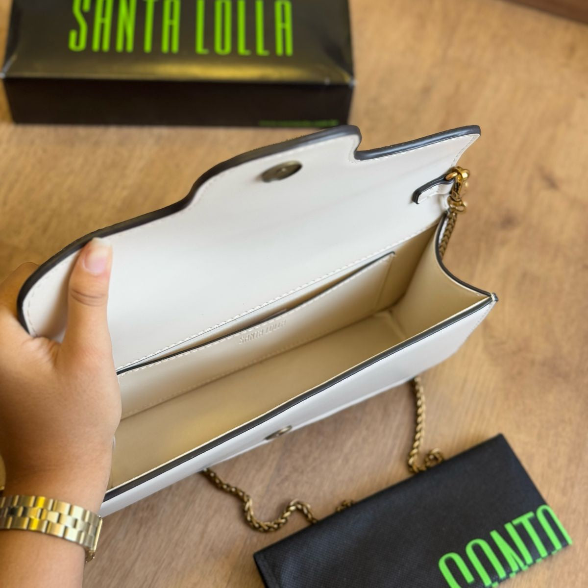 Bolsa Soft Santa Lolla Alça De Ombro 0452.4EDF.037B