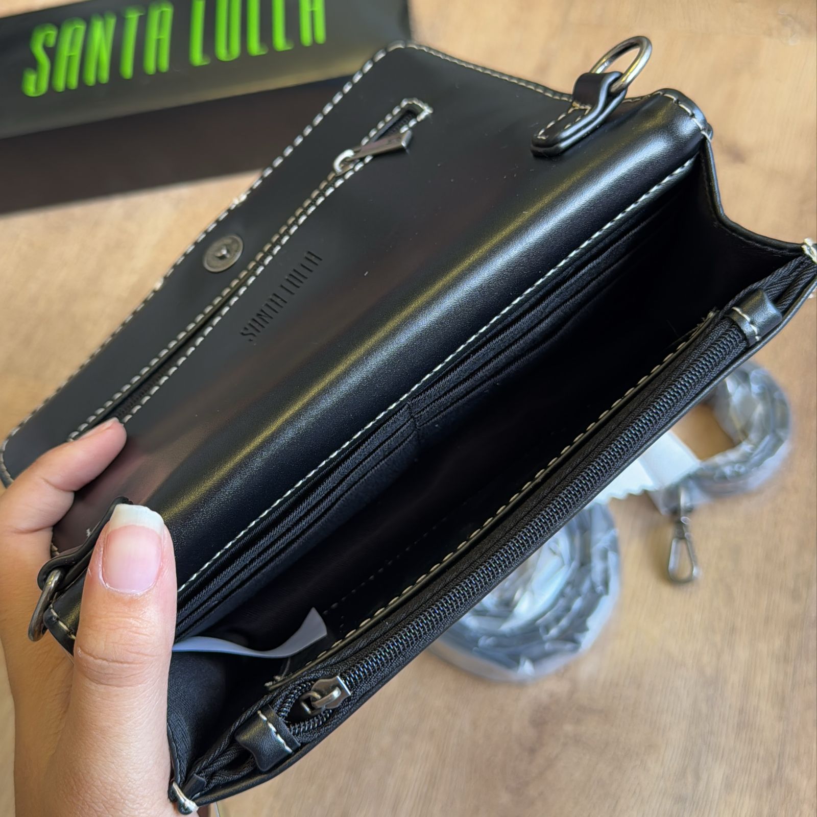 Bolsa Santa Lolla Soft Safari Alça De Ombro 0470.4571.037B