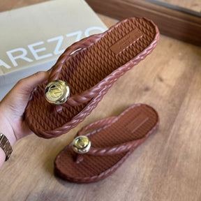 Chinelo Arezzo de Dedo Marrocos Brizza Z190040008