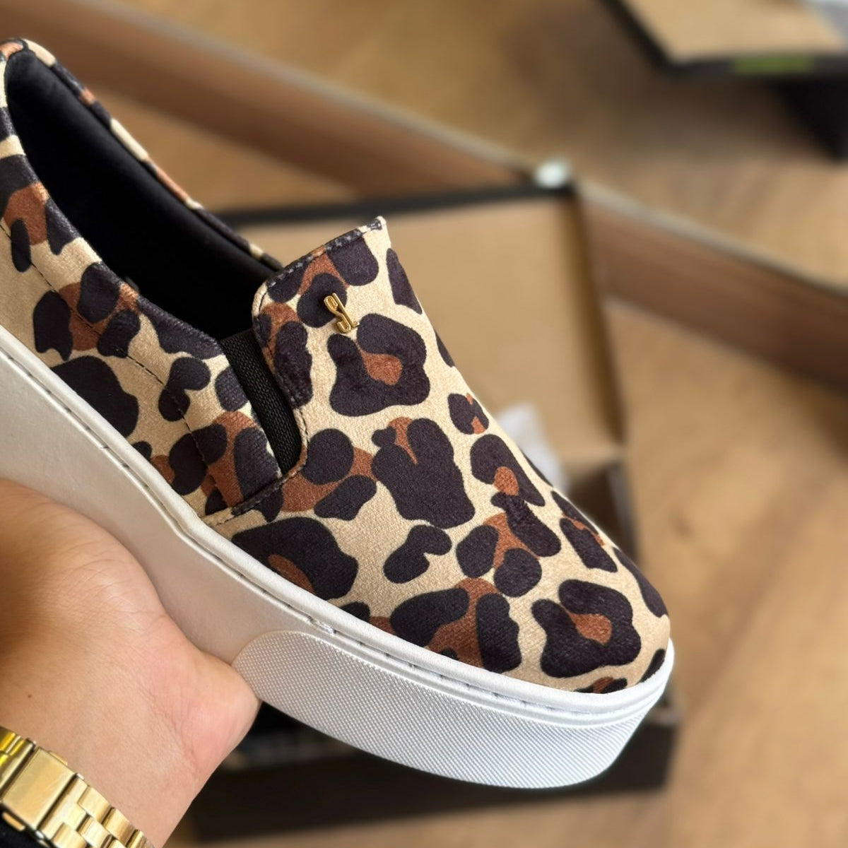Tênis Santa Lolla Slip On Flatform 038F.11E4