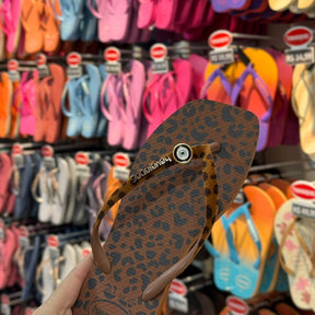 Havaianas Slim Square Velvet + Pin Olho Grego Fixo Grátis